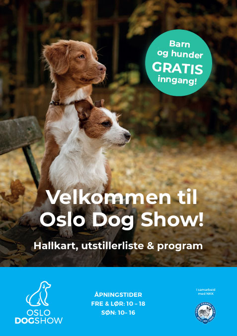 Messemagasinet forsiden for Oslo Dog Show